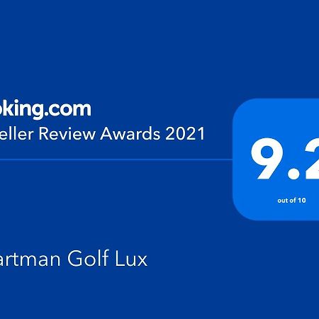 Apartman Golf Lux Bük Екстериор снимка